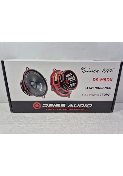 Reiss 13cm Midrange - Reiss Rs-m5dx - 170w 60 Rms Pro Midrange Hoparlör
