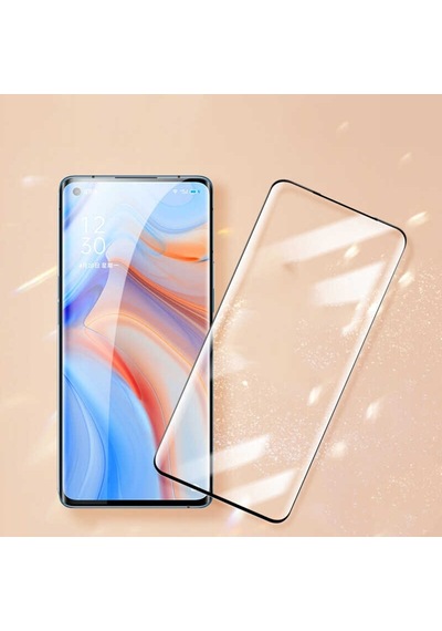 Oppo Reno 4 Pro 4G Zore Polymer Nano Ekran Koruyucu Siyah