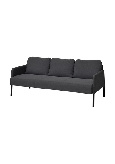 Ikea Gri Konforlu Kanepe - 3'lü Kanepe