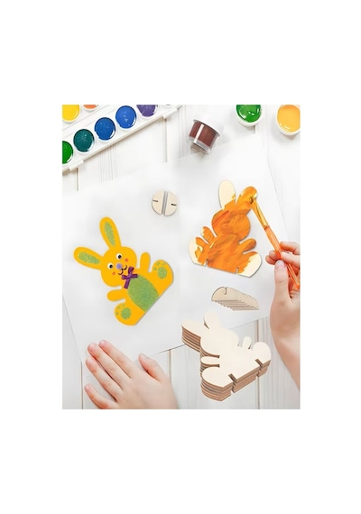 Ahşap Boyama Salyangoz 12 Adet 10x15cm Boyama Böcek Figürleri Etkinlik Çoçuk Gelişim Motor Beceri Kreş Anasınıfı