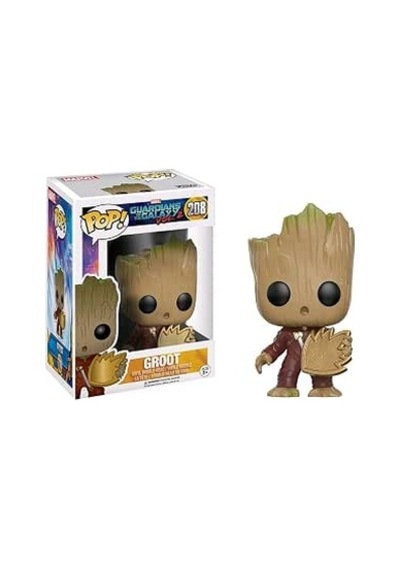 Vinil Figürü Pop. Guardians Of The Galaxy Young Groot With Shield