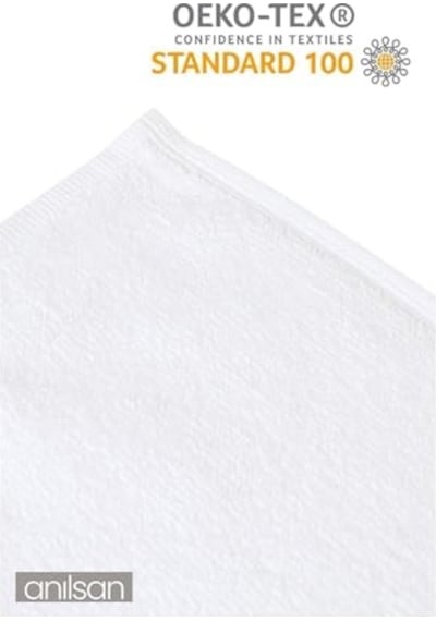 6'li Beyaz Banyo Havlusu - 70x140 Cm, 490 Gr,%100pamuk, Spa Ve Otel Havlusu, Günlük Kullanıma Uygun 0 - 1 Yaş