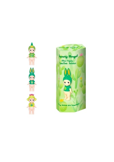 Sonny Angel Hipper Kaktüs Cactus Serisi Dekoratif Mini Figür Tek Adet Yeşil