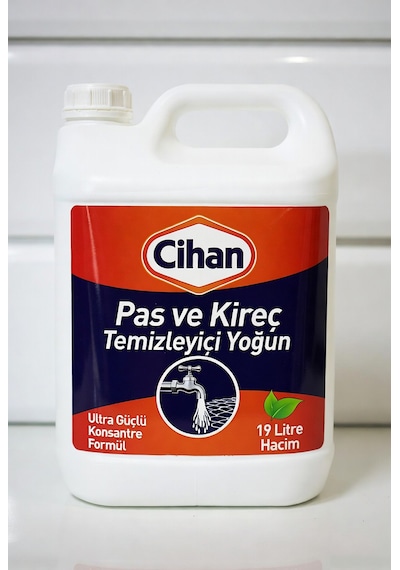 Cihan Pas Ve Kireç Temizleyici Yoğun 19 Litre Tekli