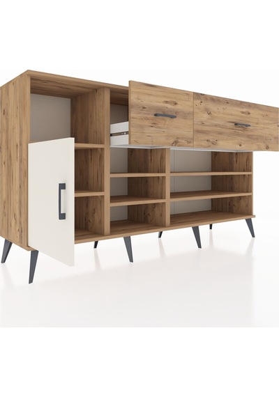 Kronos Konsol 6 Raflı 2 Çekmeceli Tek Kapaklı 176x59x99 Çam-ayta Çam-aytaşı/çam Kronos Konsol 6 Raflı 2 Çekmeceli Tek Kapaklı 176x59x99 Çam-ayta Çam-aytaşı/çam