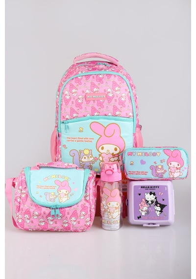 Yeni Sezon Lisanslı My Melody&best Frıends "melopınk Koleksiyonu" Okul,kalem Ve Termoslu Beslenme Çantası İle 500 Ml Matara,beslenme Kutusu "dekomus Cep Defteri Hediyeli" Altın Yeni Sezon Lisanslı My Melody&best Frıends "melopınk Koleksiyonu" Okul,kalem Ve Termoslu Beslenme Çantası İle 500 Ml Matara,beslenme Kutusu "dekomus Cep Defteri Hediyeli" Altın