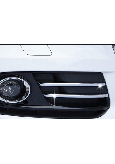 Audi Q5 Uyumlu 2010 2017 Sis Lambası Çerçevesi Kaplama Krom Parça
