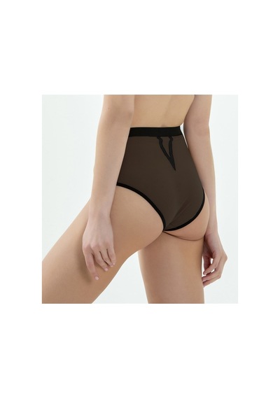 Magic Form Biyeli Tüllü Kadın Slip Külot - 895 Siyah - 295348633 Siyah