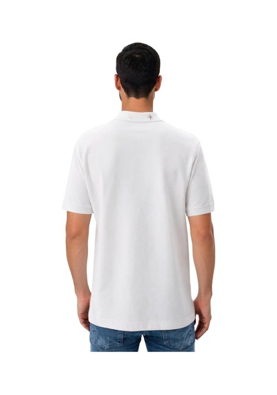 Arma Ar-ma Erkek Polo Yaka Tişört Baskisiz Basic Örme Kumaş Regular Fit %100 Pamuk 30/1 Çift Toplama Penye Pike Y31374358302 Beyaz-b1