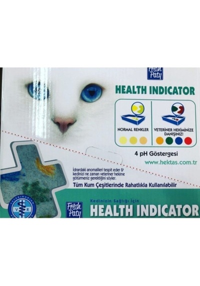 FRESH PATY HEALTH INDICATOR KEDİ İDRAR YOLLARI SAĞLIĞI TAKİP TOZU