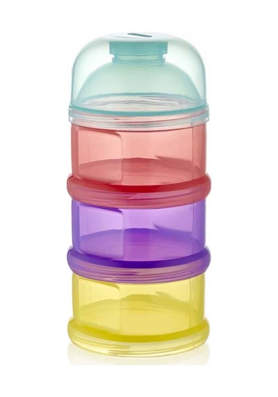 Babyjem Katlı Toz Mama Kabı Renkli