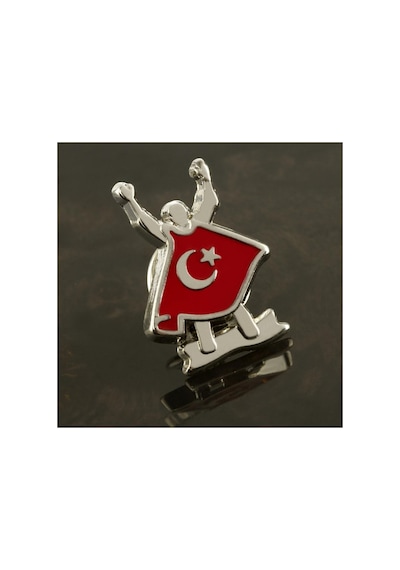 Zenviac456 Ay Yıldız Yaka Rozet Zenviac45678 Gümüş Rengi 85474018
