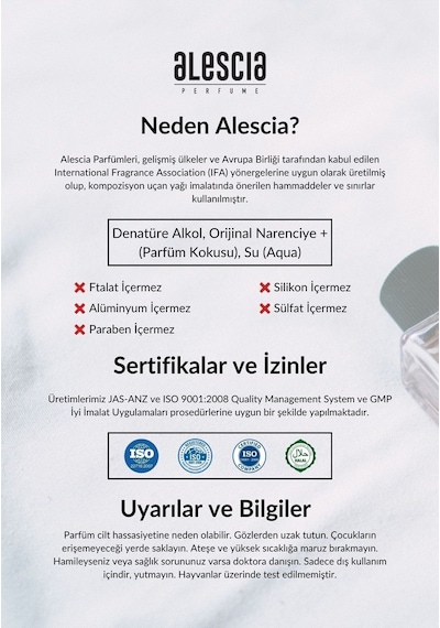 Alescia At-99 Erkek Parfüm EDP 50 ML