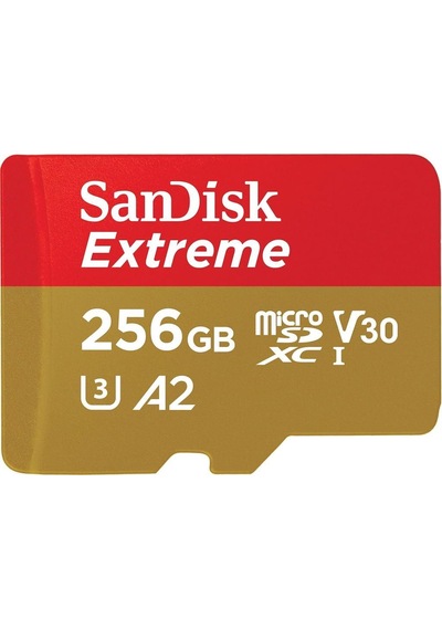 Sandisk Extreme Sdsqxa1-256g-gn6mn Class 10 Uhs-ı U3 A2 V30 256 Gb Micro Sd Kart - Teşhir