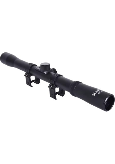 4x20 Nikula Tek Göz Hedef Dürbün 11mm Ayak Siyah