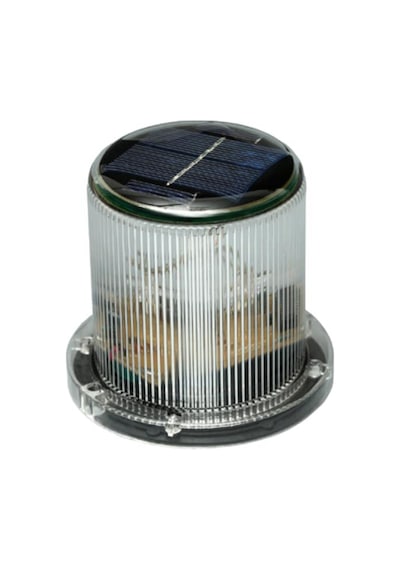 Solar Panelli Tepe Lambası Led Yeşil Yeşil