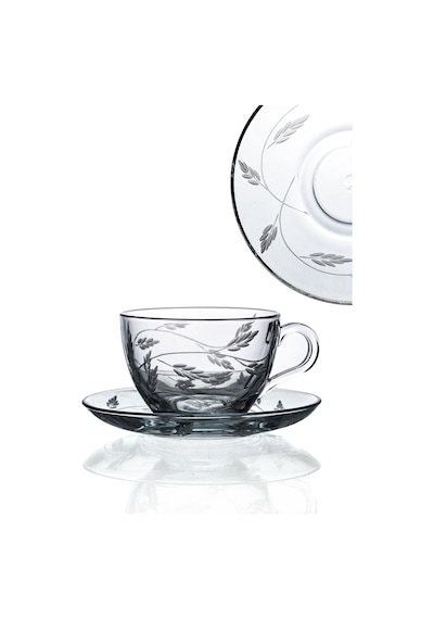 Decocia 6'lı Basic Fincan Set 12 Parça 238cc Sürgün Desenli