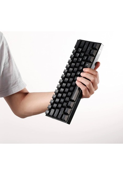 Redragon K630 Dragonborn %60 Kablolu Rgb Çalışırken Değiştirilebilir Oyun Mavi Anahtar