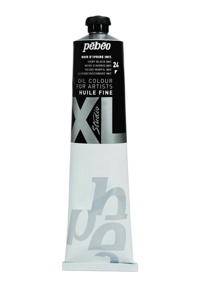 Pebeo Huile Fine Ivory Black 200 ml Yağlı Boya 200ml. 24XL