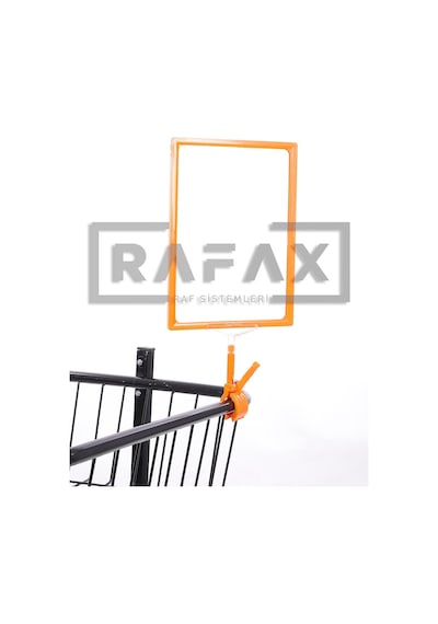 Rafax, A4 Mandallı  Etiketi, Mandallı Ürün Etiketi