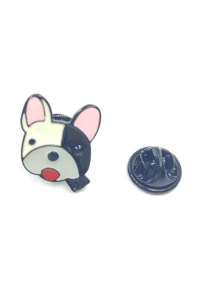 MORDİNO Sevimli Bulldog Pin Çok Renkli