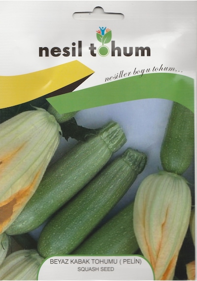 Nesil Beyaz Kabak Tohumu Pelin 10 GRam