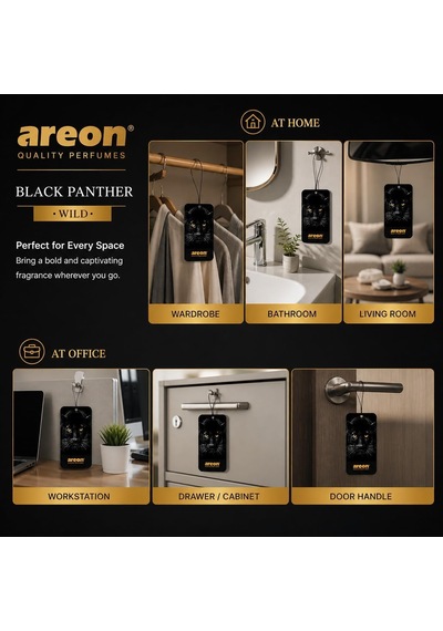 Wild Black Panther Oto Araç Kokusu