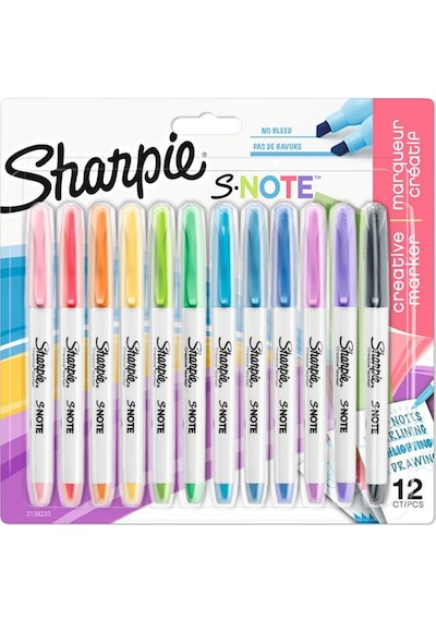 Sharpie Snote Kreatif Blisterli 12li Markör 2138233