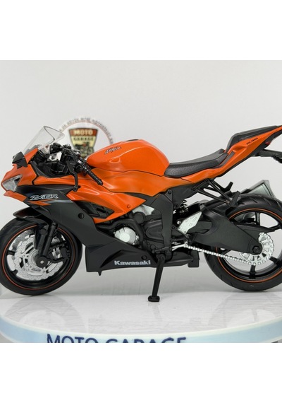 Kawasaki Ninja Zx-6r 1:12 Turuncu Diecast Motosiklet Model
