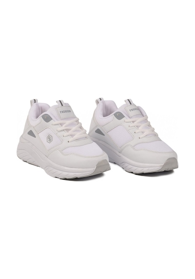 Ayakmod Beyaz Buz Fileli Hafif Unisex Spor Ayakkabı 2105 Z Beyaz-buz