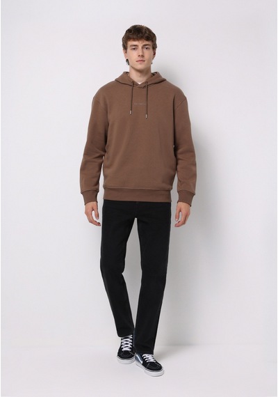 Colin's Colins Comfort Fit Erkek Kahverengi Sweatshirt Cl1075715 Q1.v2 Cml Camel