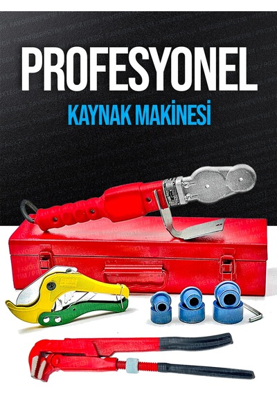 Profesyonel Pprc Boru Kaynak Mini Makina Seti Plastik Boru Kaynak Makinesi Maşalı Boru Makaslı Set