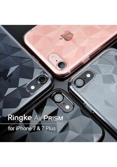 Ringke Air Prism 3d Elmas Yansıması Apple Uyumlu iPhone 7/8 Plus İle Kılıf Ink Black Ultra Hafif Esnek İnce