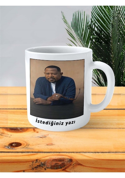 Martin Lawrence Baskılı Kupa Bardak Kişiye Özel Desen 2 Çok Renkli