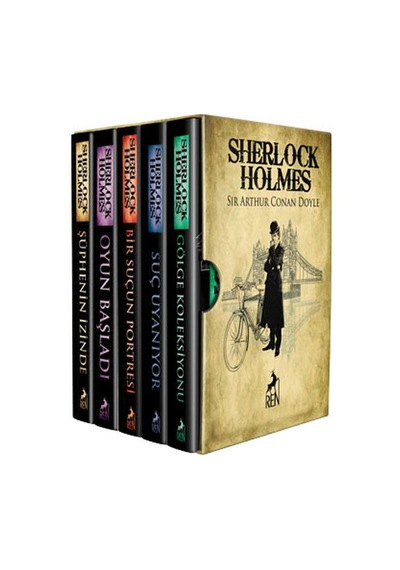 Sherlk Holmes - Bütün Hikayeler 5 Lık Kutulu Set