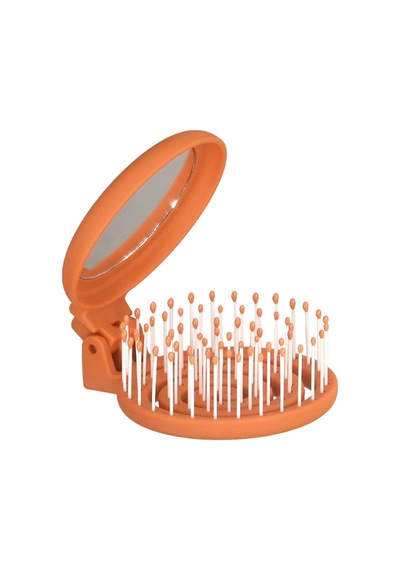 Proco Beauty Makaron Saç Fırçası-üç Boyutlu 3d Esnek Aynalı Çanta Boy Saç Fırçası-compact Detangler 88895542