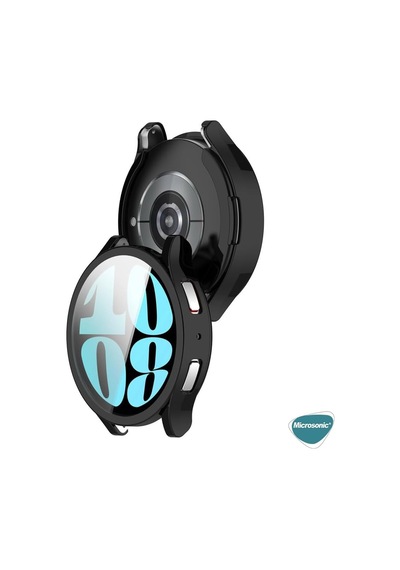 Samsung Galaxy Watch 6 40mm İçin Kılıf Ekranı Tam Kaplayan 360 Full Round Soft Silicone Siyah Galaxy Watch 6 40mm İle Uyumlu Kılıf - Siyah Çok Renkli Samsung Galaxy Watch 6 40mm İçin Kılıf Ekranı Tam Kaplayan 360 Full Round Soft Silicone Siyah Galaxy Watch 6 40mm İle Uyumlu Kılıf - Siyah Çok Renkli