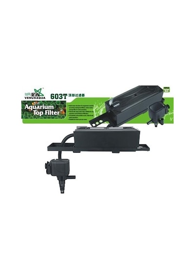Venusaqua 603t Akvaryum Tepe Filtre 2500l/H 40w