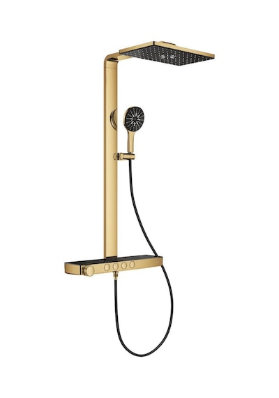 Grohe Rainshower Aqua Pure Duvara Monte Termostatlı Duş Sistemi - 100961gl00 Altın