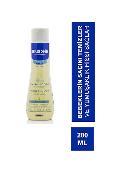 Mustela Gentle Göz Yakmayan Bebek Şampuanı 200 ML