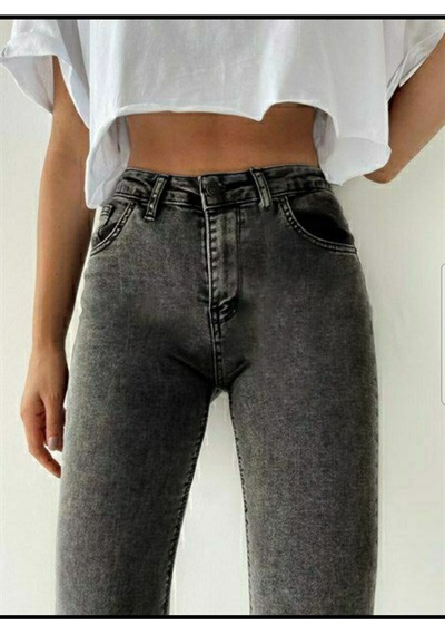 Lavajeans Layla Füme Yüksel Bel Dar Paça Skinny Likralı Kot Pantalon Füme1111 Füme