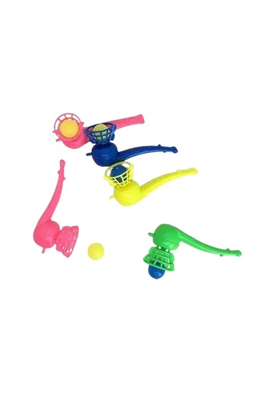 Pinyata İçi Oyuncak Saksafon Üflemeli Top 5li Paket Set Doğum Günü Hediyelik Eğlenceli Oyuncak Diğer