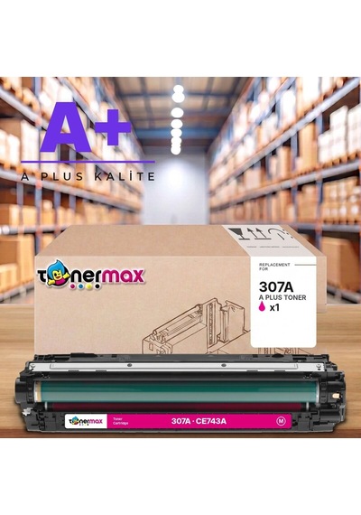 Hp 307a Ce743a Kırmızı Uyumlu Toner A Plus / Color Laserjet Cp5225 / Cp5225n / Cp5225dn