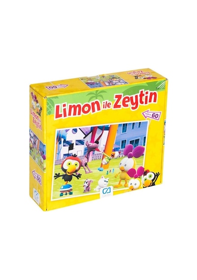 Ca Games Puzzle 60 Parça Limon İle Zeytin 5096