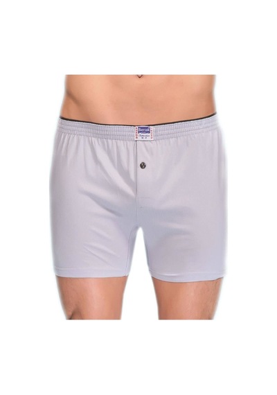 Berrak Erkek Gri 6'lı Paket Düğmeli Boxer Elf568ber10996
