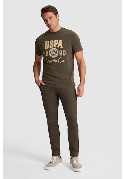 U.s. Polo Assn. Erkek Koyu Haki Pantolon Kanvas-chino 50322310-vr111