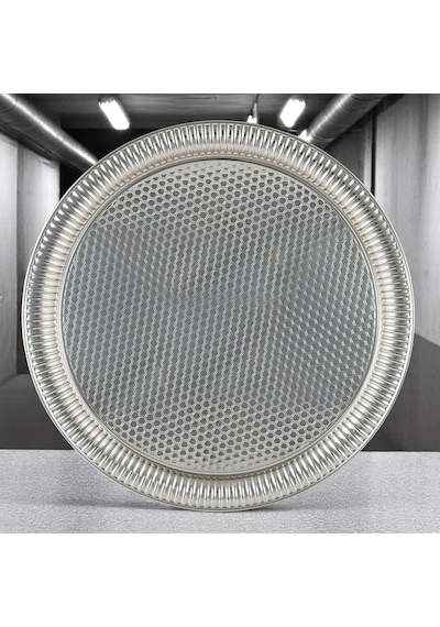 Osmanlı Motifli Yuvarlak Dövme Metal Servis Tepsisi 6 Kişilik Sunum Tepsisi, 35 Cm, 485 G, 5 Renk Seçeneği Gümüş Grisi Çok Renkli Osmanlı Motifli Yuvarlak Dövme Metal Servis Tepsisi 6 Kişilik Sunum Tepsisi, 35 Cm, 485 G, 5 Renk Seçeneği Gümüş Grisi Çok Renkli