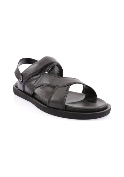 Dgn 6004-22y Erkek Bantli Sandalet 6004-2107-R1534 Siyah