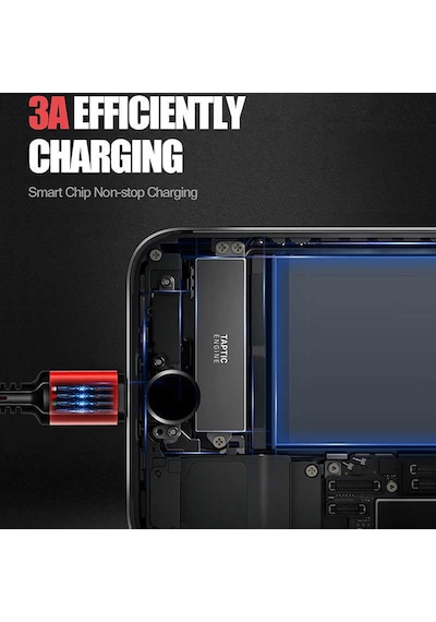 Goocamp Kırmızı Lc93 3 İn 1 Usb Kablo