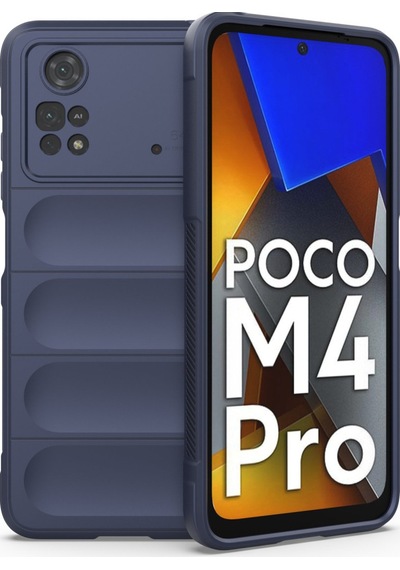 Xiaomi Poco M4 Pro 4g Uyumlu Kılıf Optimum Silikon - Lacivert